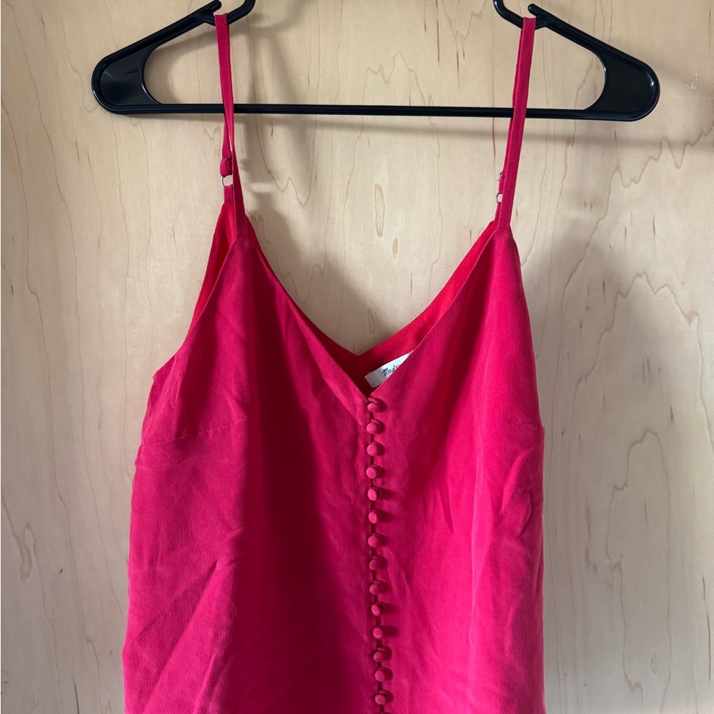 Madewell Bright Pink Camisole Top